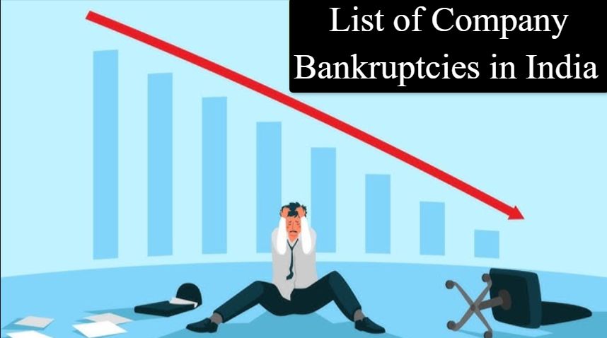 List of Company Bankruptcies in India