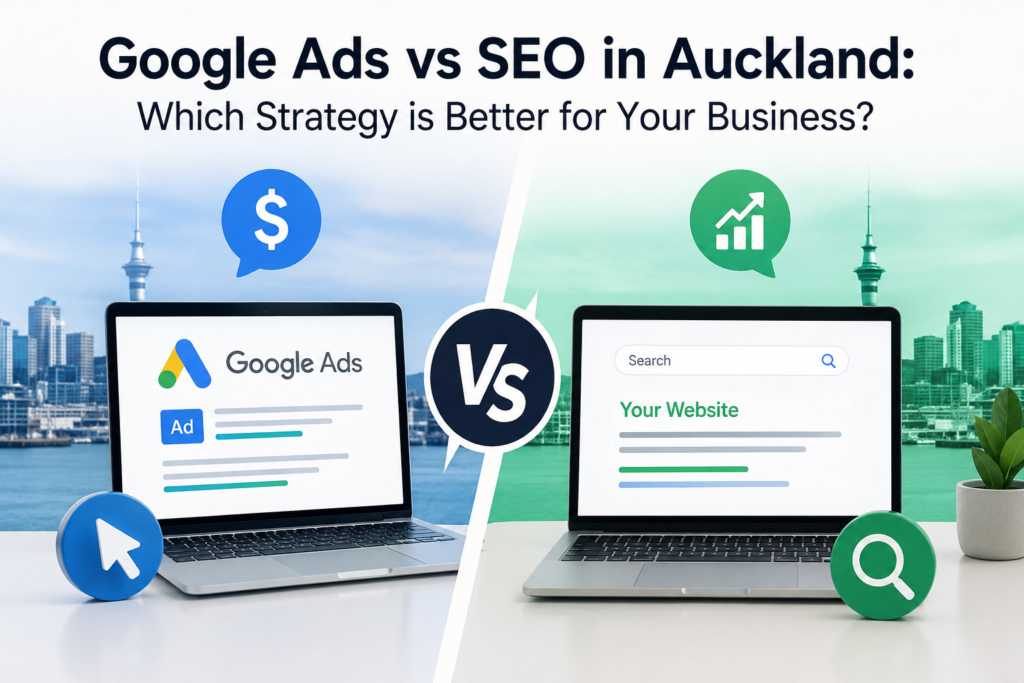 Google Ads vs SEO in Auckland
